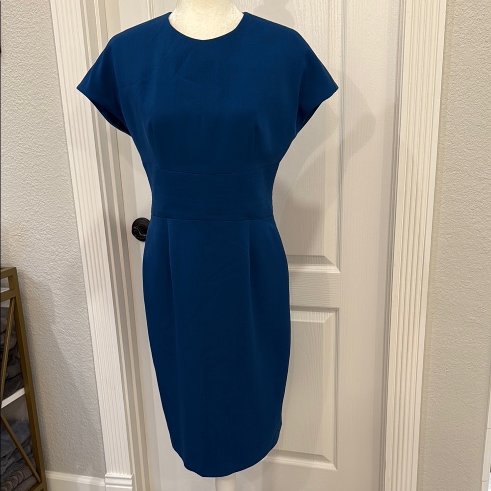 Elegant Blue Women's Dress